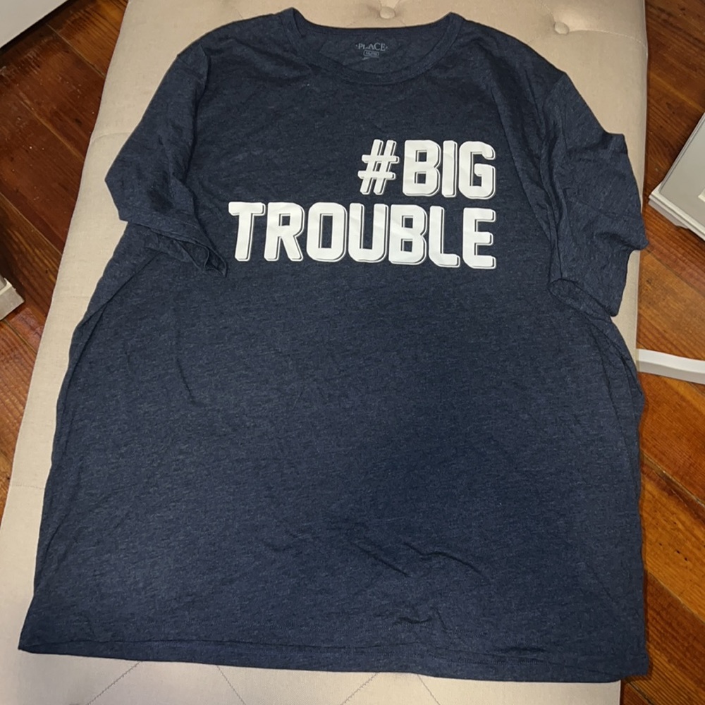 Set of 2 children’s Place statements Tees Trouble - Daddy & Me - Picture 2 of 5